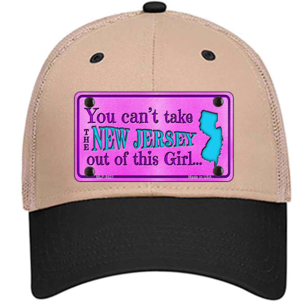 New Jersey Girl Novelty License Plate Hat