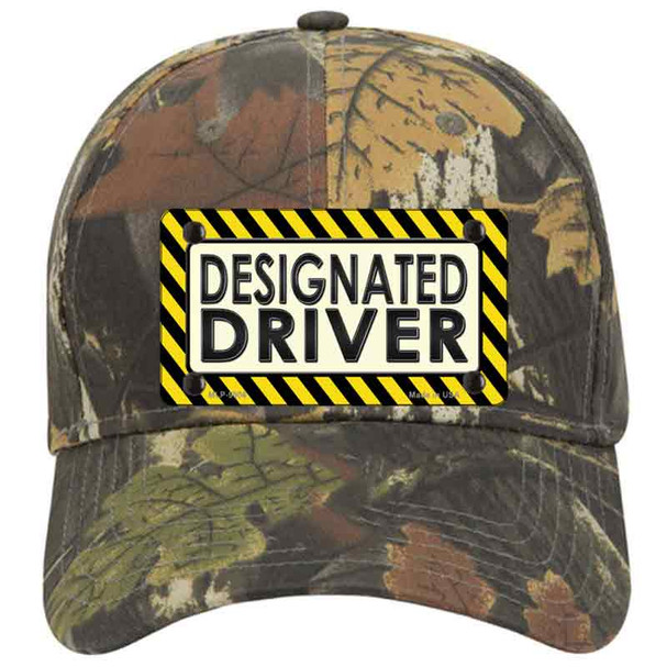 Designated Driver Novelty License Plate Hat