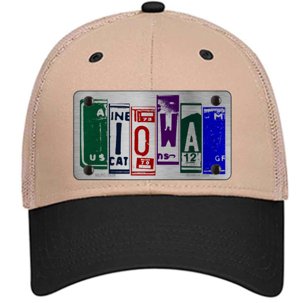 Iowa License Plate Art Novelty License Plate Hat