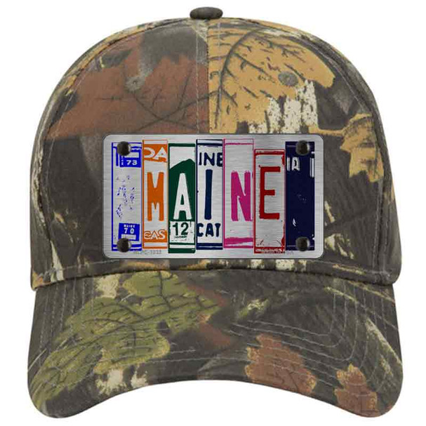 Maine License Plate Art Novelty License Plate Hat