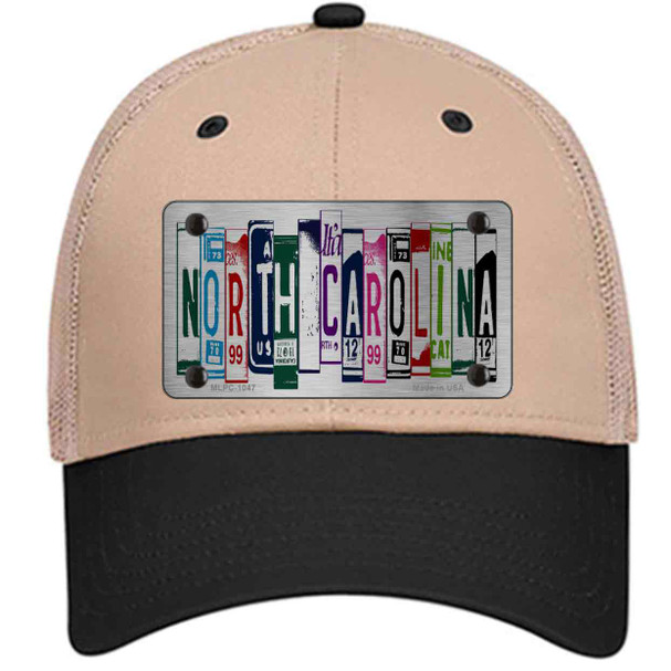 North Carolina License Plate Art Novelty License Plate Hat