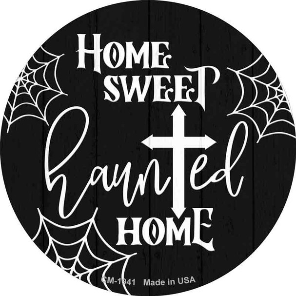 Home Sweet Haunted Home Novelty Circle Coaster Set of 4