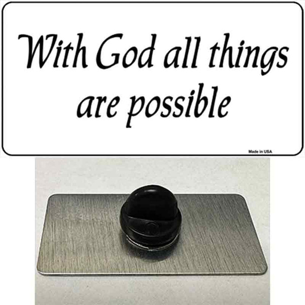All Things Possible Wholesale Novelty Metal Hat Pin
