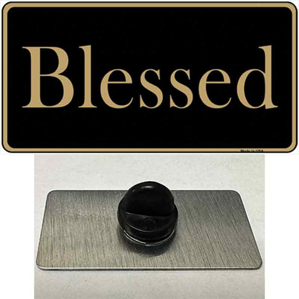 Blessed Gold Wholesale Novelty Metal Hat Pin