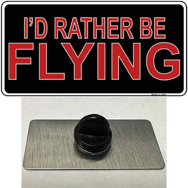 Rather Be Flying Wholesale Novelty Metal Hat Pin