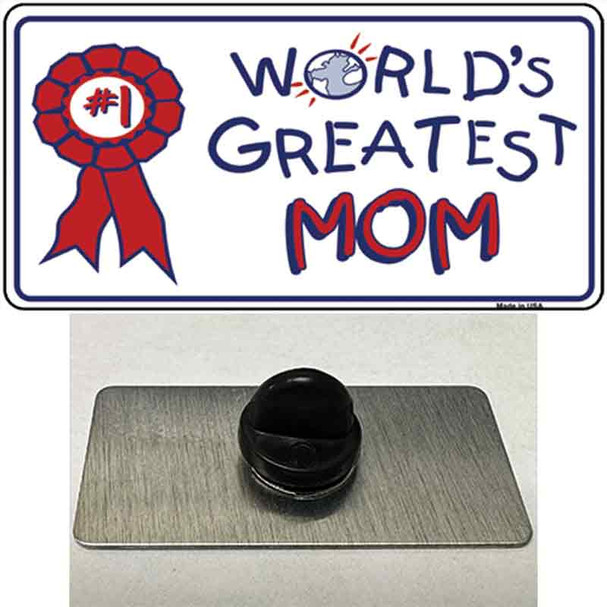 Worlds Greatest Mom Wholesale Novelty Metal Hat Pin