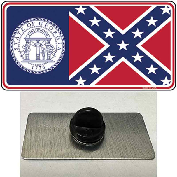 Georgia Confederate State Flag Wholesale Novelty Metal Hat Pin