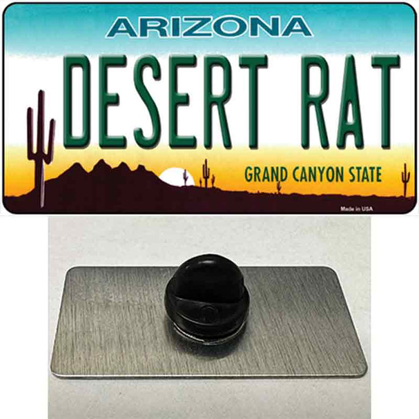 Desert Rat Arizona Wholesale Novelty Metal Hat Pin