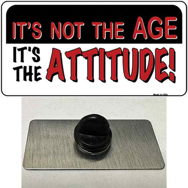 Not Age It Is Attitude Wholesale Novelty Metal Hat Pin