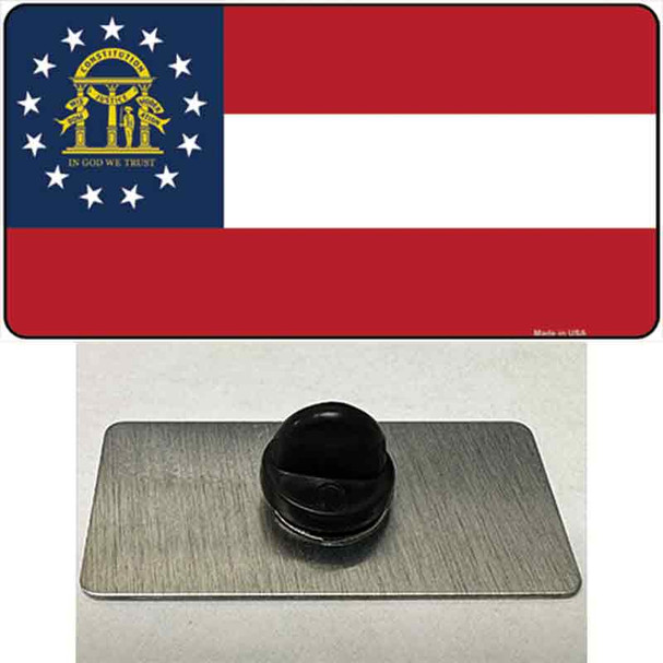 Georgia State Flag Wholesale Novelty Metal Hat Pin