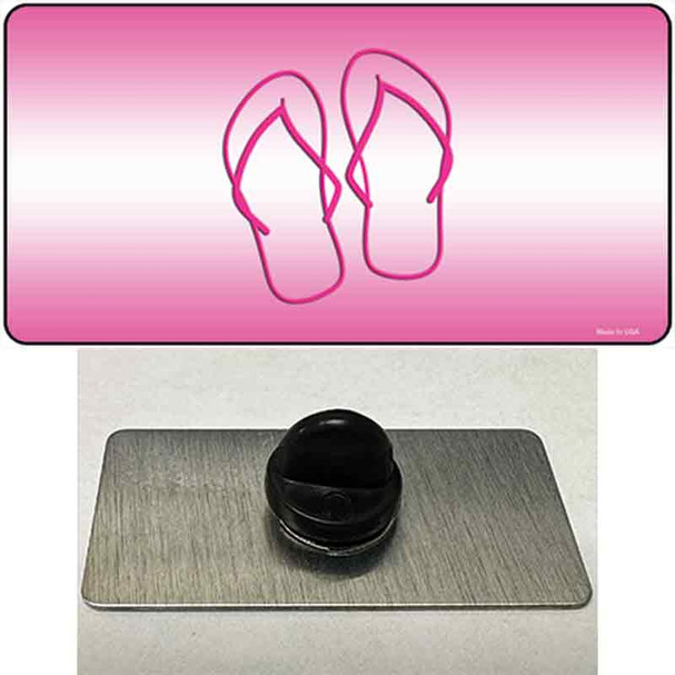 Flip Flops Pink Wholesale Novelty Metal Hat Pin