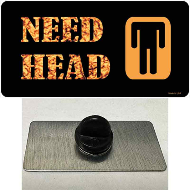 Need Head Wholesale Novelty Metal Hat Pin