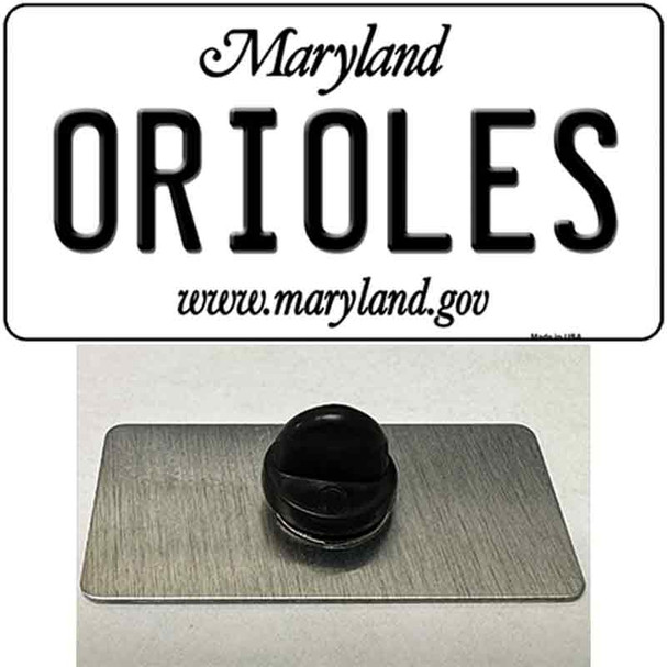 Orioles Maryland State Wholesale Novelty Metal Hat Pin
