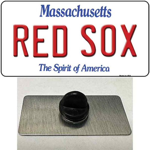 Red Sox Massachusetts State Wholesale Novelty Metal Hat Pin