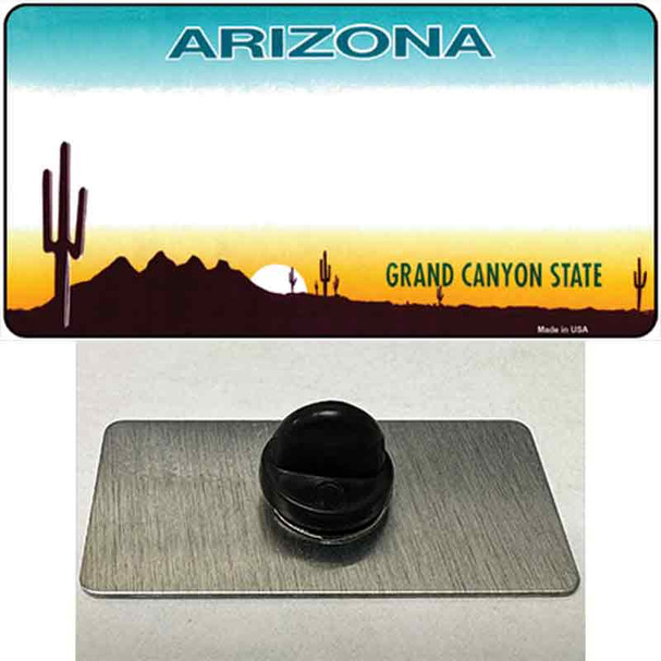 Arizona State Blank Wholesale Novelty Metal Hat Pin
