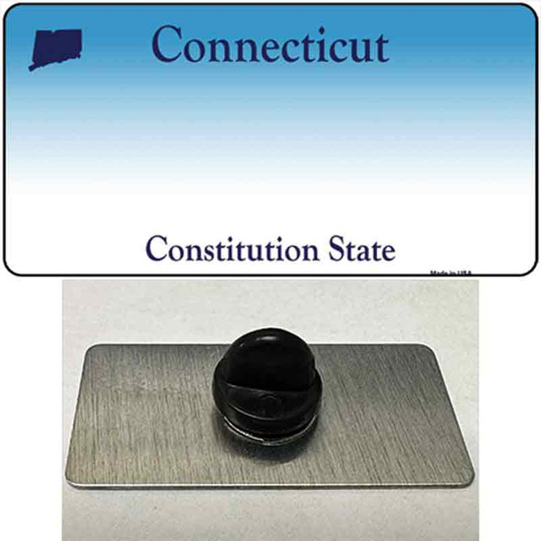 Connecticut State Blank Wholesale Novelty Metal Hat Pin