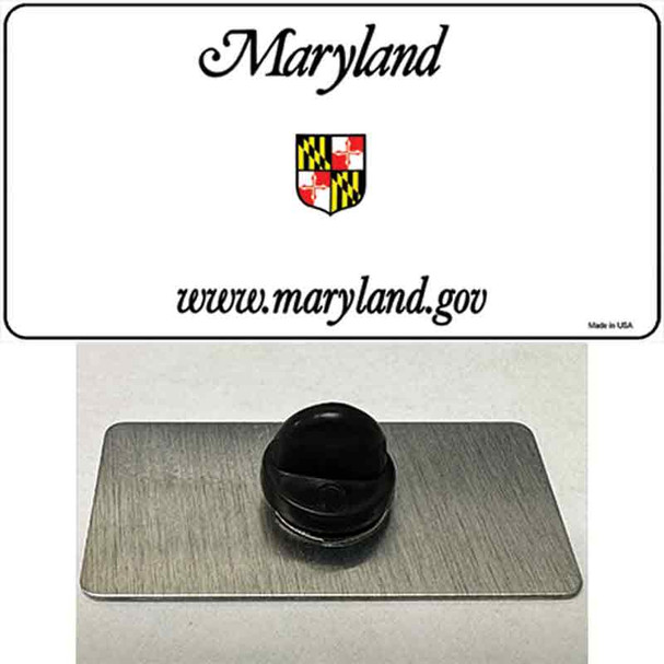 Maryland Gov State Blank Wholesale Novelty Metal Hat Pin