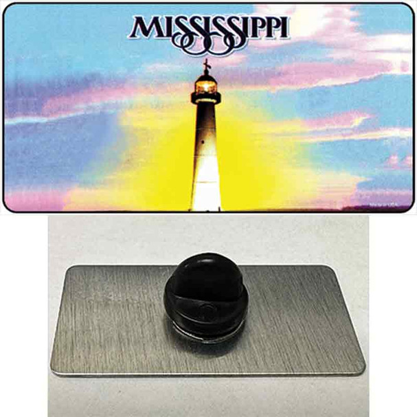 Mississippi State Blank Wholesale Novelty Metal Hat Pin