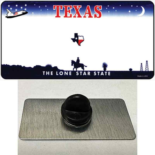 Texas State Blank Wholesale Novelty Metal Hat Pin