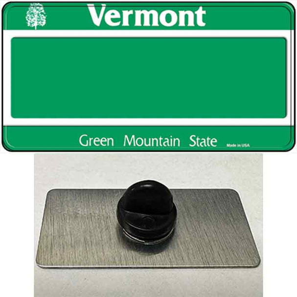 Vermont State Blank Wholesale Novelty Metal Hat Pin