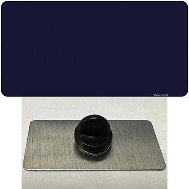 Navy Blue Solid Wholesale Novelty Metal Hat Pin