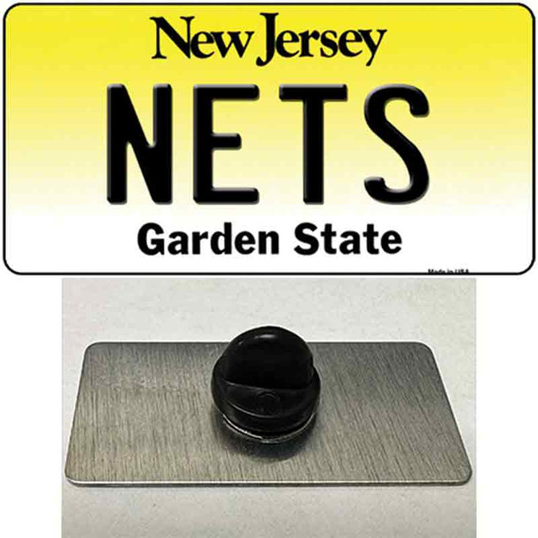 Nets New Jersey State Wholesale Novelty Metal Hat Pin