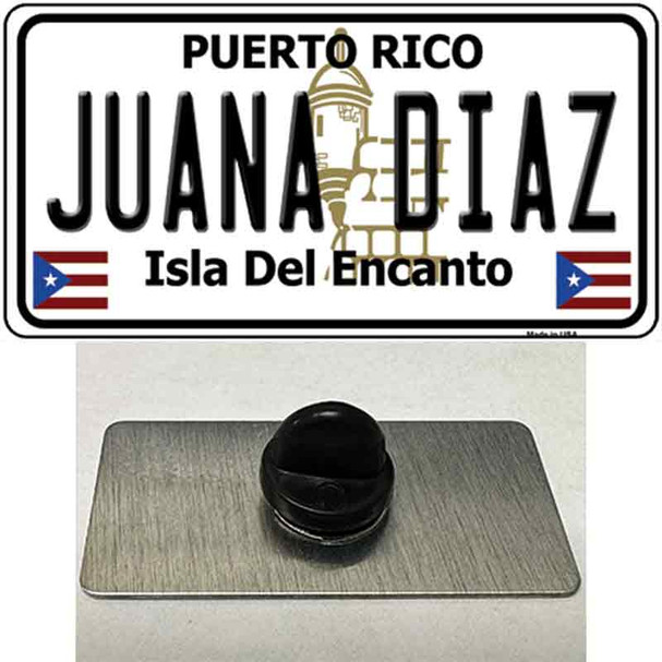 Juana Diaz Puerto Rico Wholesale Novelty Metal Hat Pin