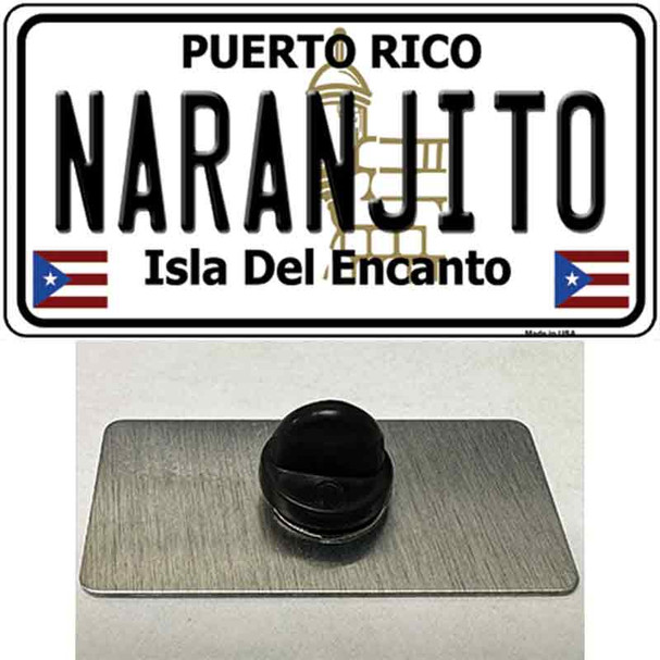 Naranjito Puerto Rico Wholesale Novelty Metal Hat Pin