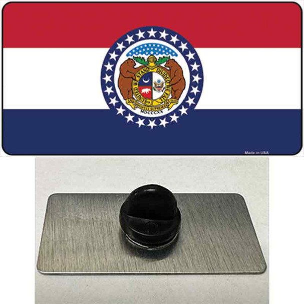 Missouri State Flag Wholesale Novelty Metal Hat Pin