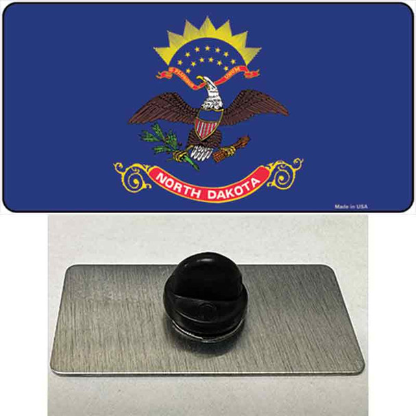 North Dakota State Flag Wholesale Novelty Metal Hat Pin