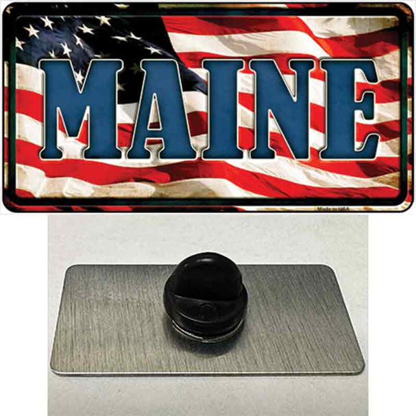 Maine USA Wholesale Novelty Metal Hat Pin