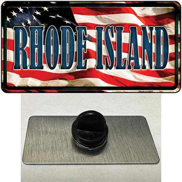 Rhode Island USA Wholesale Novelty Metal Hat Pin