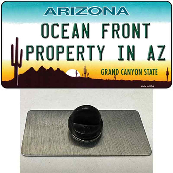 Ocean Front Property Wholesale Novelty Metal Hat Pin