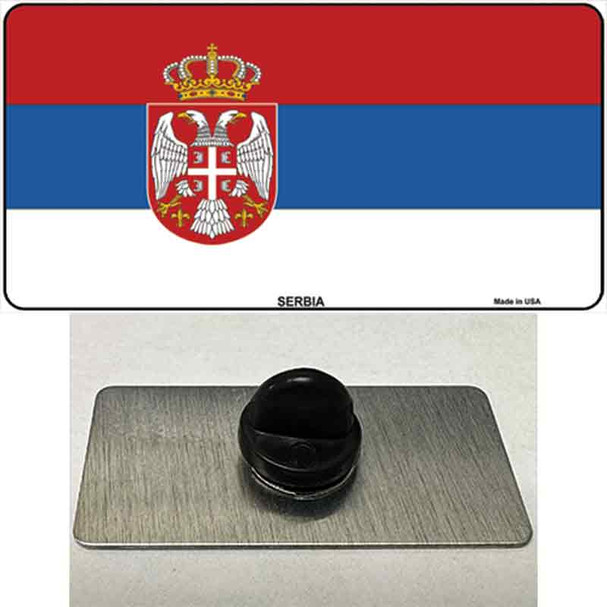 Serbia Eagle Flag Wholesale Novelty Metal Hat Pin
