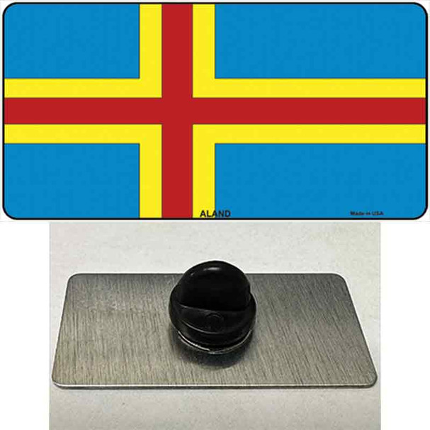 Aland Flag Wholesale Novelty Metal Hat Pin