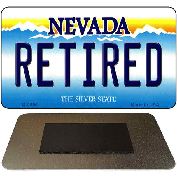 Retired Nevada Novelty Metal Magnet M-9566
