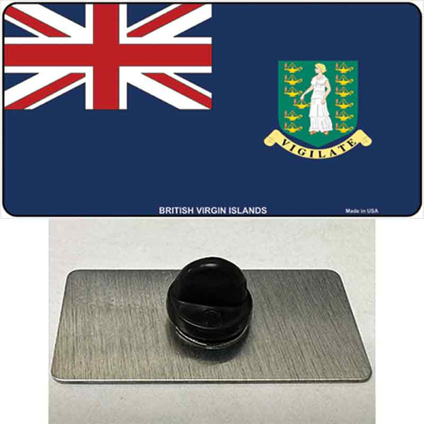 British Virgin Islands Flag Wholesale Novelty Metal Hat Pin