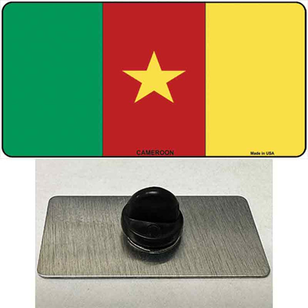 Cameroon Flag Wholesale Novelty Metal Hat Pin