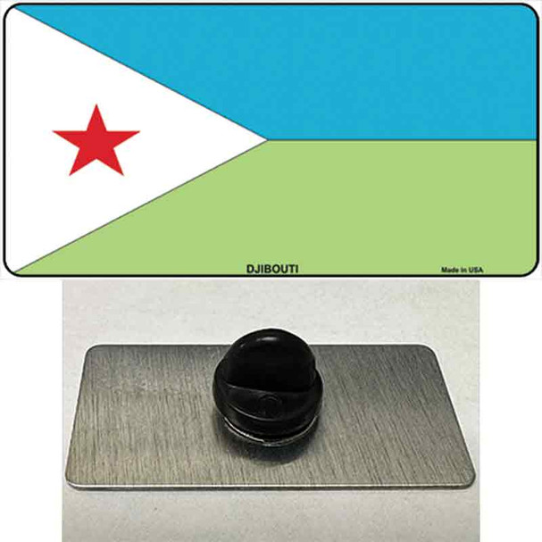 Djibouti Flag Wholesale Novelty Metal Hat Pin