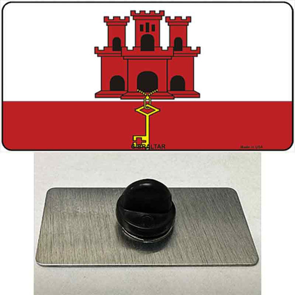 Gibraltar Flag Wholesale Novelty Metal Hat Pin