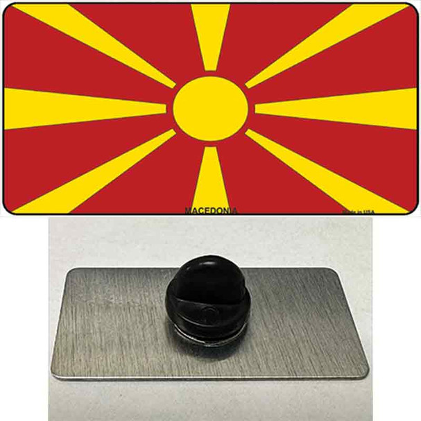 Macedonia Flag Wholesale Novelty Metal Hat Pin