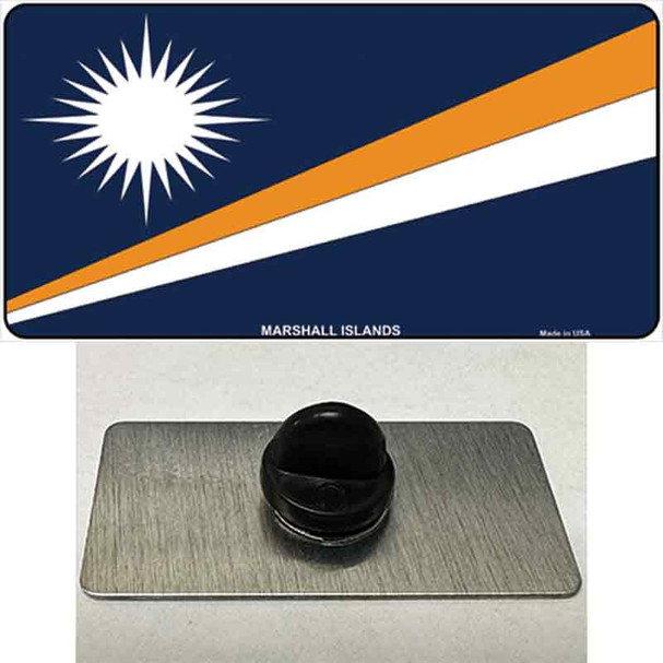 Marshall Islands Flag Wholesale Novelty Metal Hat Pin