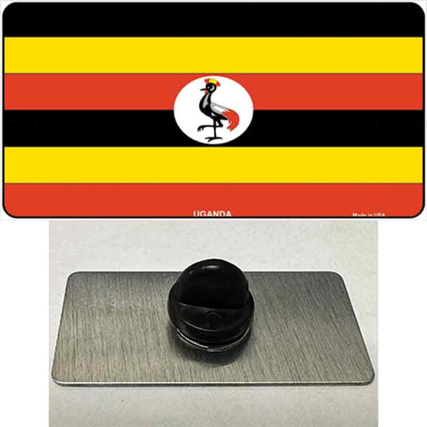 Uganda Flag Wholesale Novelty Metal Hat Pin
