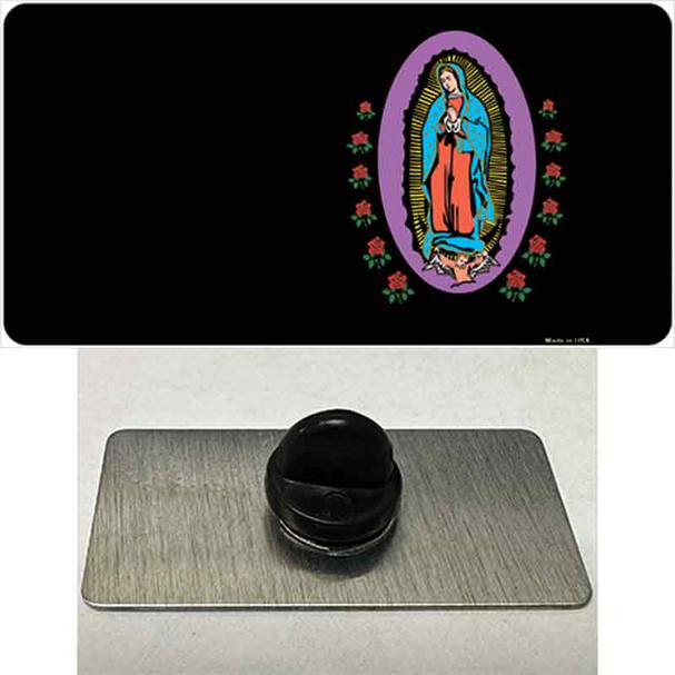 Virgin Mary Black Wholesale Novelty Metal Hat Pin