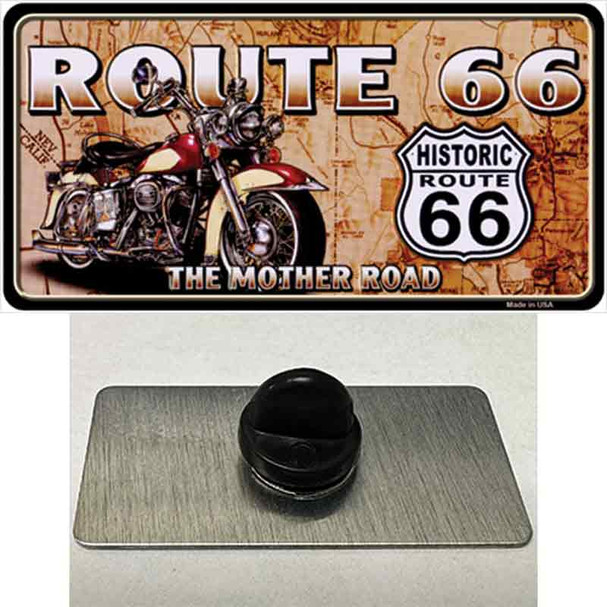 Route 66 Mother Road Motorcycle Wholesale Novelty Metal Hat Pin