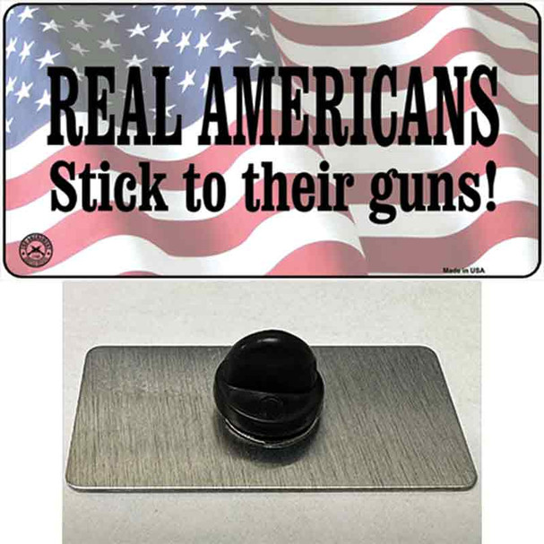 Stick To Their Guns Wholesale Novelty Metal Hat Pin