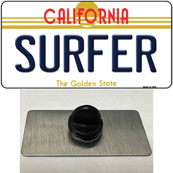Surfer California Wholesale Novelty Metal Hat Pin