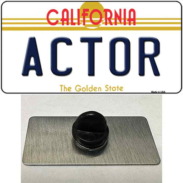Actor California Wholesale Novelty Metal Hat Pin