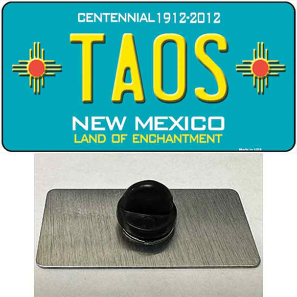 Taos Teal New Mexico Wholesale Novelty Metal Hat Pin