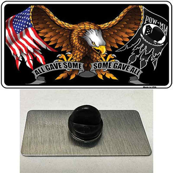 POW MIA All Gave Some Some Gave All Wholesale Novelty Metal Hat Pin